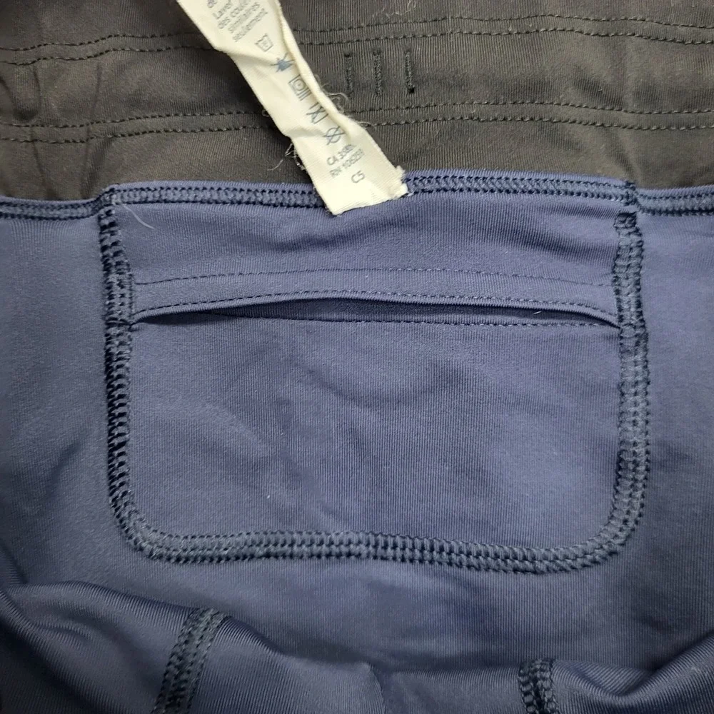 Lululemon Shorts Mens Small Blue Camo Luxtreme Liner 9